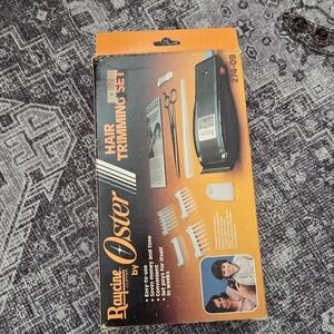 VINTAGE Raycine Oster Hair Trimming Set Electromagnetic Clipper Model 27409